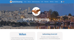 Desktop Screenshot of boete-verzoening.nl